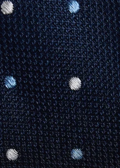 Woven Silk Dot Tie
