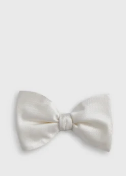 Woven Silk Grosgrain Bow Tie