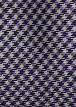 Woven Silk Houndstooth Tie