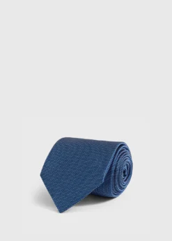 Woven Silk Micro Dot Tie