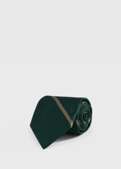 Woven Silk Regimental Stripe Tie