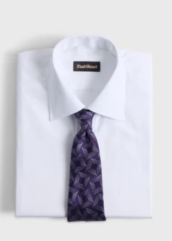 Woven Silk Tossed Square Tie